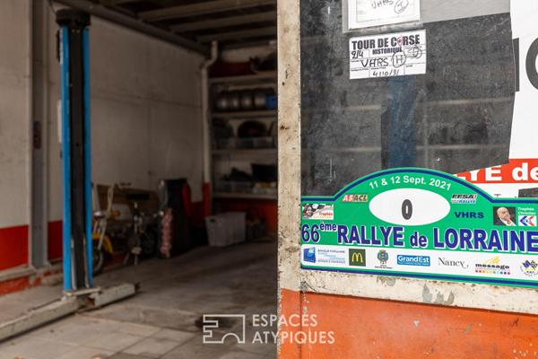 Propriété d’exception et son espace professionnel aux portes de Nancy