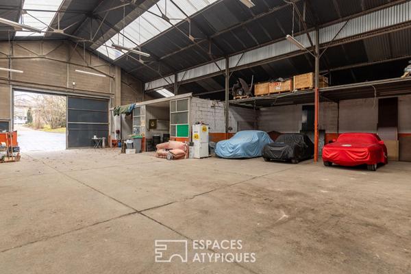 Propriété d’exception et son espace professionnel aux portes de Nancy