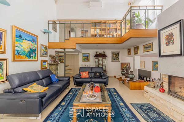 Propriété d’exception et son espace professionnel aux portes de Nancy