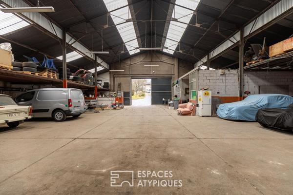 Propriété d’exception et son espace professionnel aux portes de Nancy