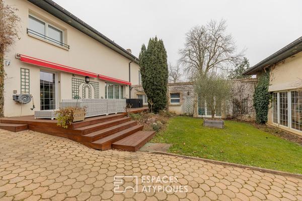 Propriété d’exception et son espace professionnel aux portes de Nancy