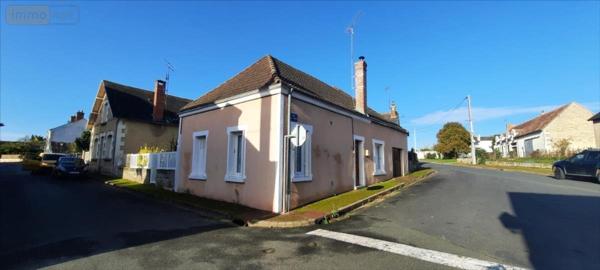 Maison rurale à vendre à Poulaines dans l'Indre (36210), ref : 021/1518