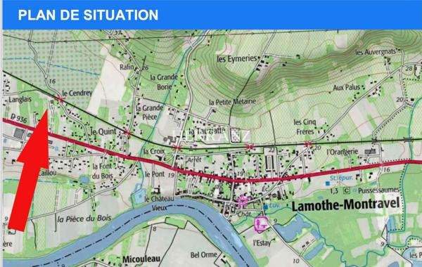 Terrain constructible viabilisé de 1315m2 Lamothe-Montravel Détails des diagnostics énergétiques
