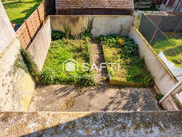 152 m², 3 chambres, garage double et potentiel