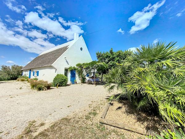 EXCEPTIONNEL aux portes de la Camargue, authentique Cabane de Gardian de 166m²