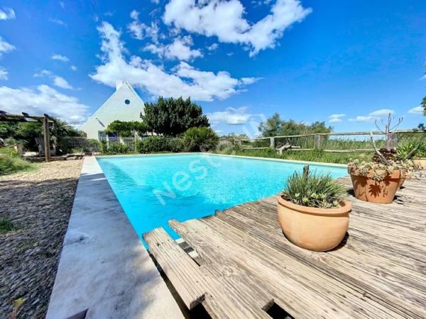 EXCEPTIONNEL aux portes de la Camargue, authentique Cabane de Gardian de 166m²