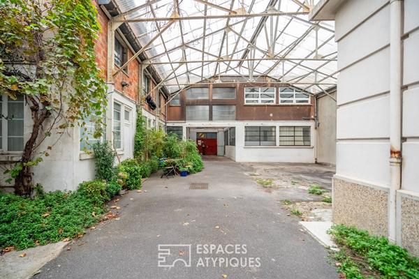 Loft lumineux dans une ancienne usine