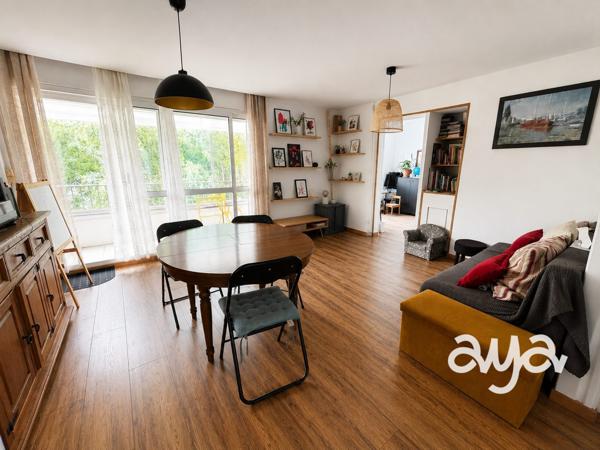 Grand appartement familial 3 chambres + bureau au cœur du Bourg de Saint-Herblain