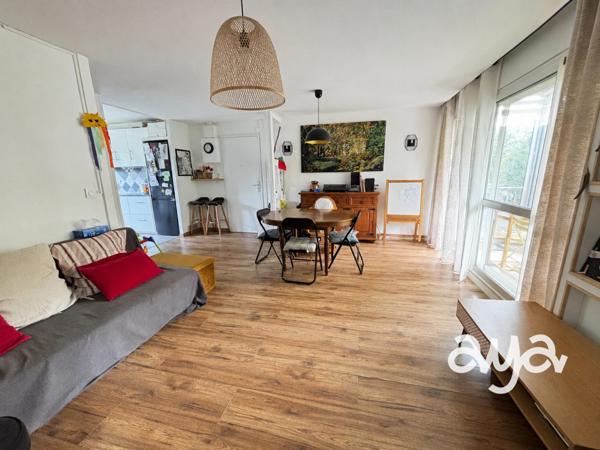 Grand appartement familial 3 chambres + bureau au cœur du Bourg de Saint-Herblain
