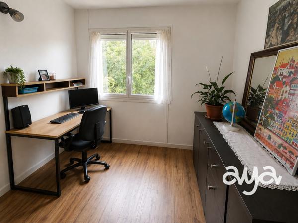 Grand appartement familial 3 chambres + bureau au cœur du Bourg de Saint-Herblain