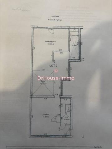 Commerce à vendre 3 pièces de 120 m²