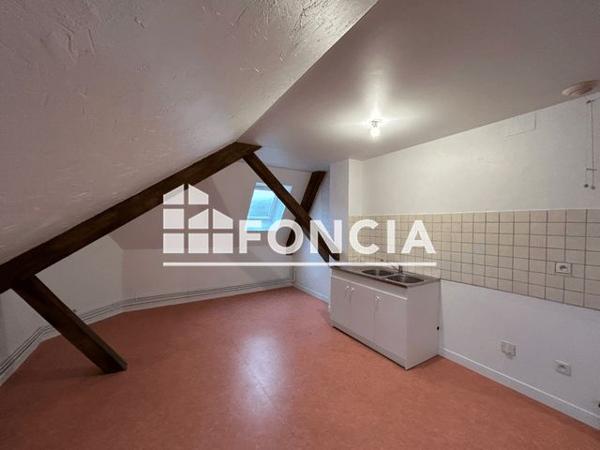 Location Studio 35.1 m² - 28 BOULEVARD J.-B.-CLEMENT Nouzonville 08700