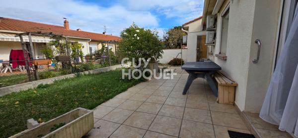 EXCLUSIVITE - à vendre à BAGES (66670) Maison de plain-pied - 3 chambres, jardin et garage