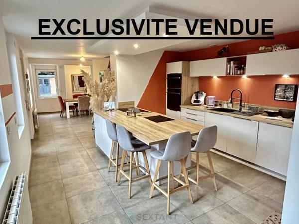 BELLE LONGERE INDIVIDUELLE de 120m2 sur secteur très calme, totalement rénovée.