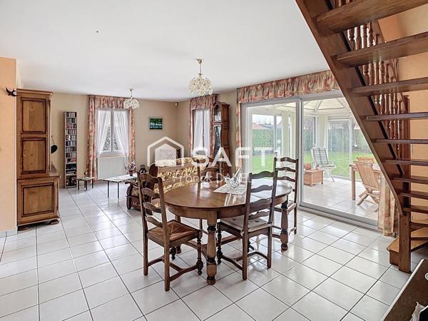 Située à Berck maison  avec vie de plain-pied, terrain de 700m2