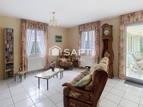 Située à Berck maison  avec vie de plain-pied, terrain de 700m2