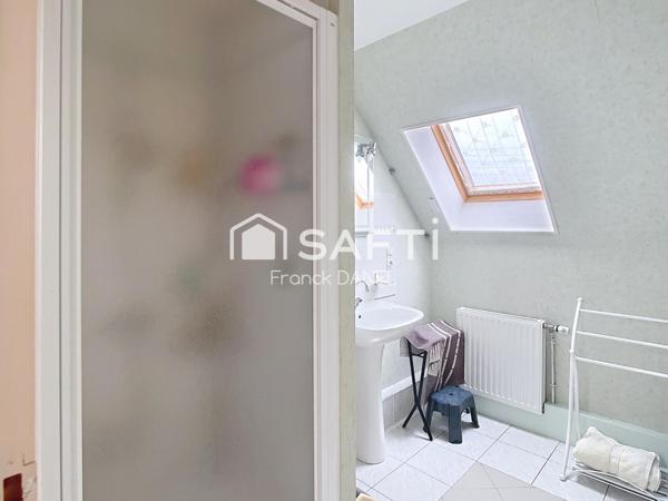 Située à Berck maison  avec vie de plain-pied, terrain de 700m2