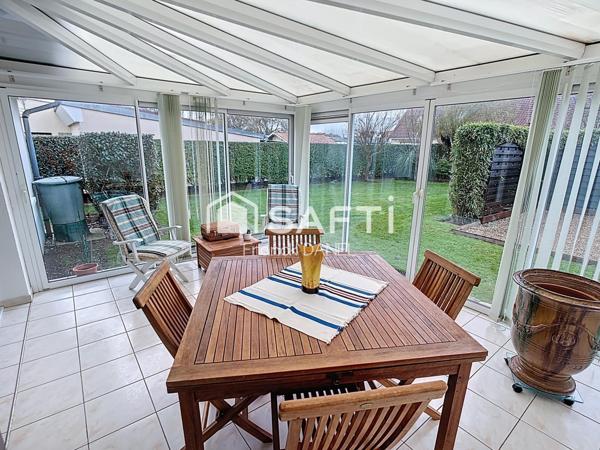 Située à Berck maison  avec vie de plain-pied, terrain de 700m2