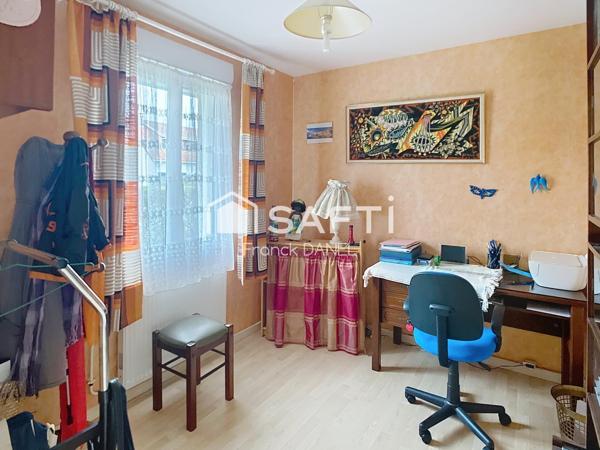 Située à Berck maison  avec vie de plain-pied, terrain de 700m2