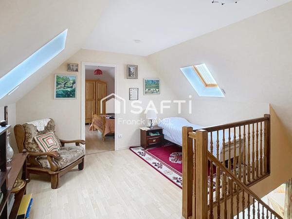 Située à Berck maison  avec vie de plain-pied, terrain de 700m2