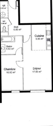 CALAIS – T2 avec garage –