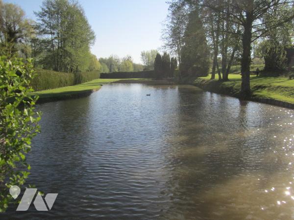 Etangs de 1000 m2 et 180 m2 sur 4365 m2