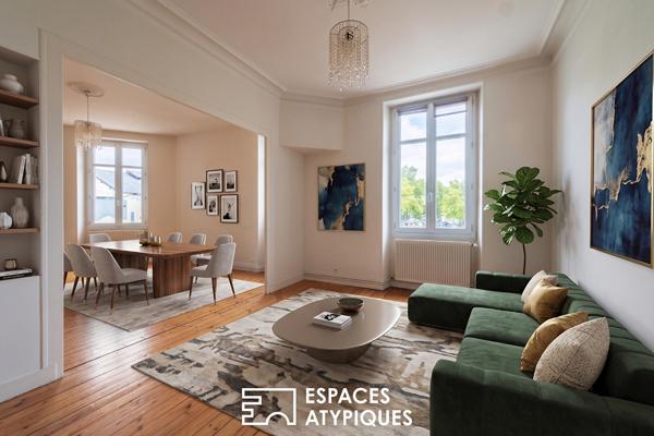 Appartement lumineux en centre ville