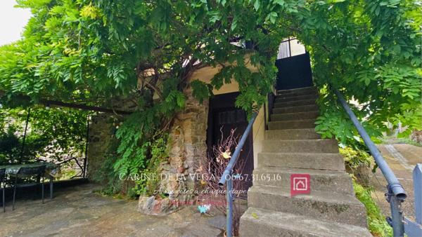 Maison en pierre 90 m2 avec garage, terrasse, jardin