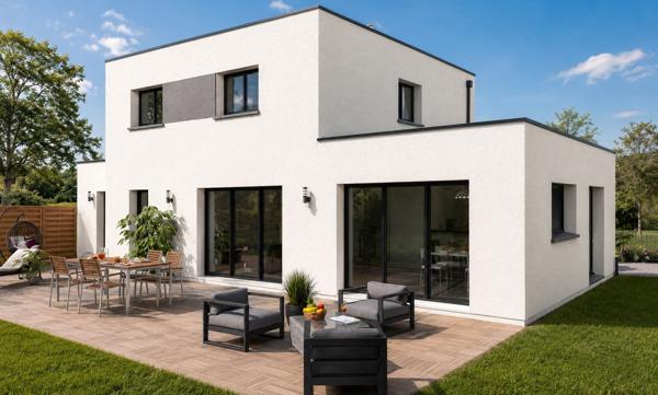 Terrain + Maison à vendre 6 pièces - 140 m²