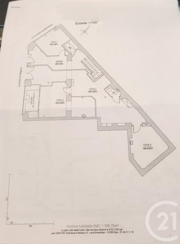 à vendre  311,55 m2 PARIS - 75010