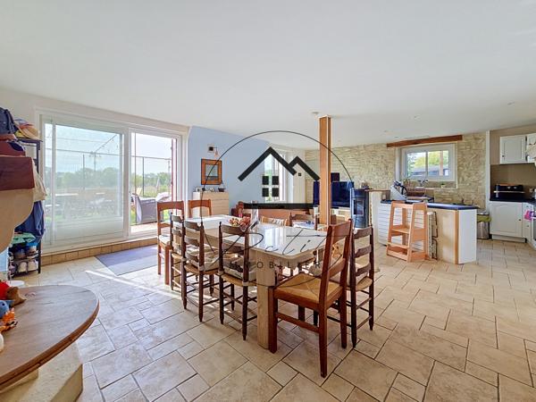 Maison en pierres – 3 chambres, grand jardin et vue dégagée Mouy (60250)