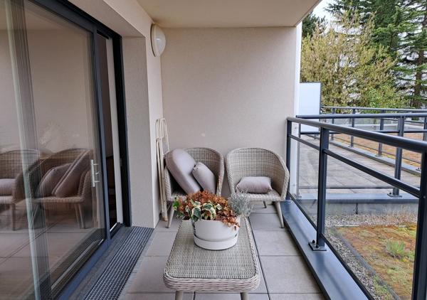 Appartement T3 de 60.80 m² avec deux belles terrasses et un parking