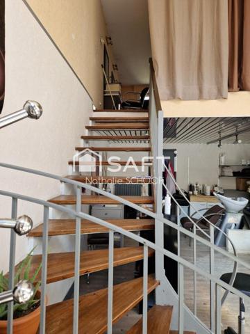 Au centre de Baud, un bien rare mêlant commerce et habitation.