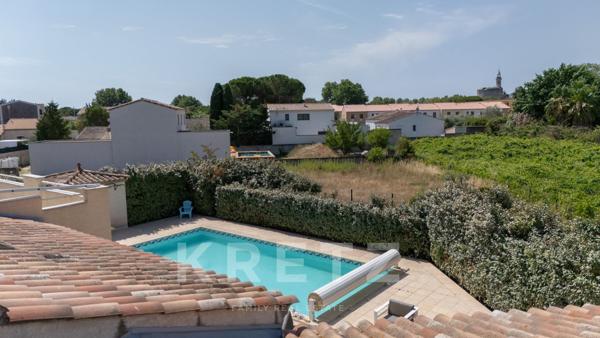 Aigues-Mortes - Villa familiale rénovée de 190m2 avec vue sur la Tour de Constance