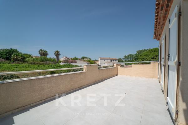 Aigues-Mortes - Villa familiale rénovée de 190m2 avec vue sur la Tour de Constance