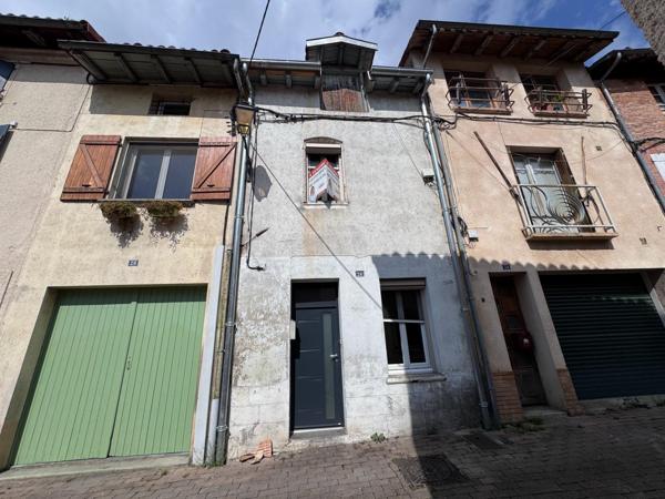Maison à réhabiliter avec jardin Villemur-sur-Tarn