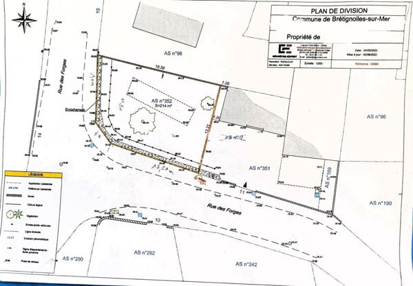 Terrain à BRETIGNOLLES-SUR-MER, 85470 - 214m²