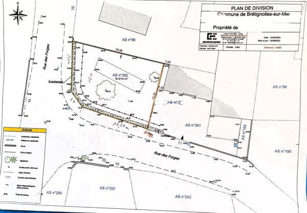 Terrain à BRETIGNOLLES-SUR-MER, 85470 - 214m²