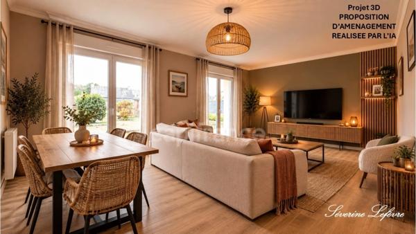 À Trégunc, une maison familiale aux beaux volumes, à deux pas du littoral !