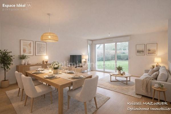 Appartement à vendre 3 pièces LE HAVRE (76) avec jardin et parking