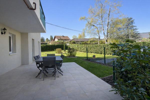 Reignier-Ésery – T3 rénové avec jardin, garage, commerces et gare à pied