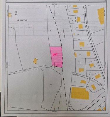 Terrain non constructible à vendre à Bonnétable dans la Sarthe (72110), ref : 13808/710 le tertre