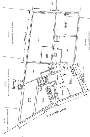 Grand local commercial avec entrepôt – Reims centre