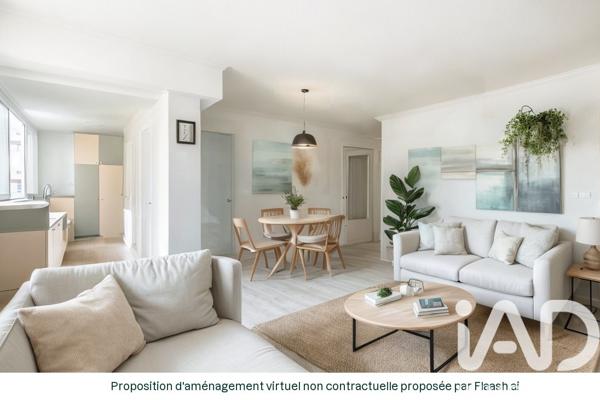 Appartement à vendre 3 pièces 72 m² Paris 11