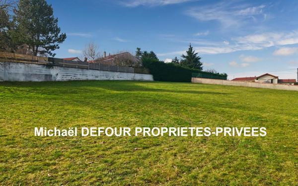 Monistrol-sur-Loire 43120 parcelle de terrain constructible de 1372 m²
