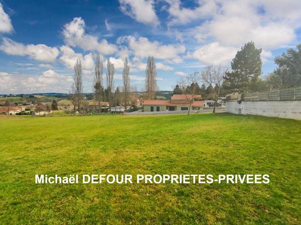 Monistrol-sur-Loire 43120 parcelle de terrain constructible de 1372 m²