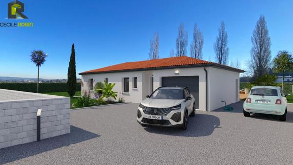 Monistrol-sur-Loire 43120 parcelle de terrain constructible de 1372 m²