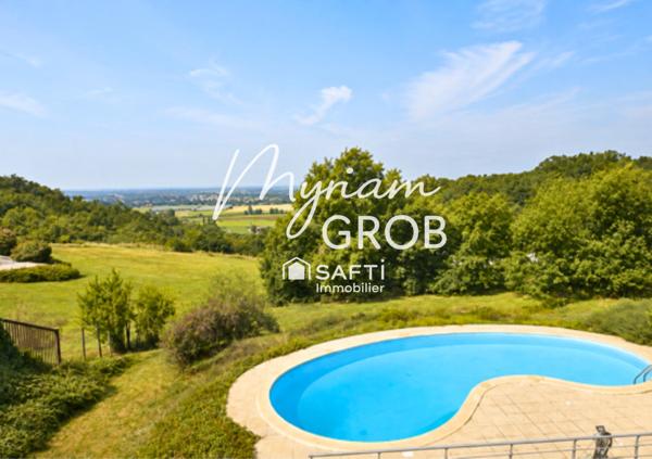 Maison d'Architecte avec piscine et vue imprenable - Secteur prisé