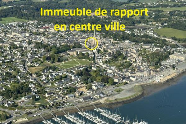 Immeuble de rapport en centre ville de Trèguier