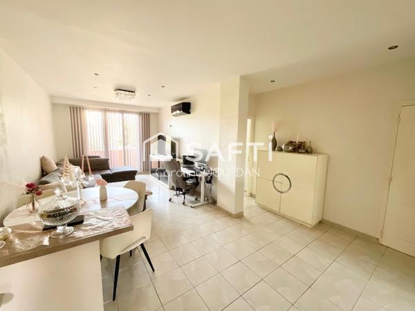 Bel appartement 4 pièces traversant de 82m2 à Nice Pasteur